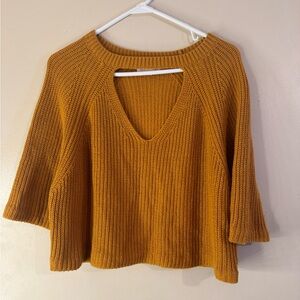 PacSun Keyhole Knit Sweater Size Large
